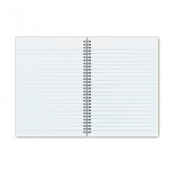  Luxor Spiral Premium Exercise Notebook, Single Ruled - (20.3cm x 26.7cm), 300 Pages