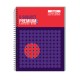 Luxor Spiral Premium Exercise Notebook, Single Ruled - (20.3cm x 26.7cm), 300 Pages