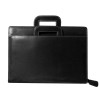 Printdoot.com Leatherette PU Material File & Folder for Holding official document, certificate| 4 Ring Folder with Handle